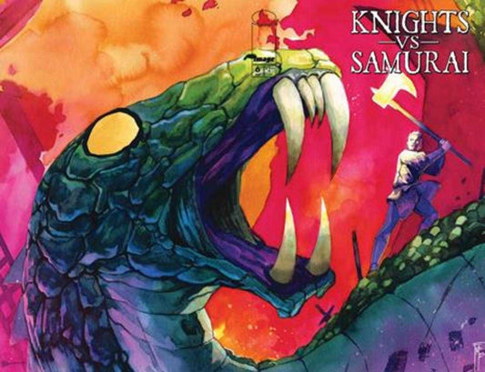 Knights vs Samurai (2024) #6 Cover A Fede Mele Wraparound