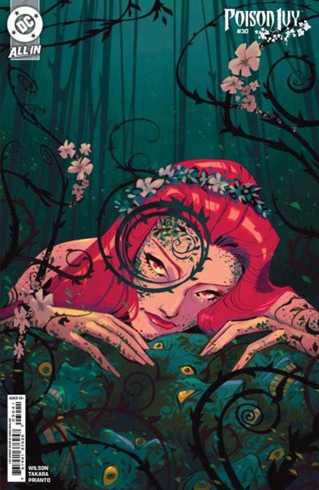 Poison Ivy (2022) #30 Cover F 1 in 25 Sarah Baslaim Card Stock Variant