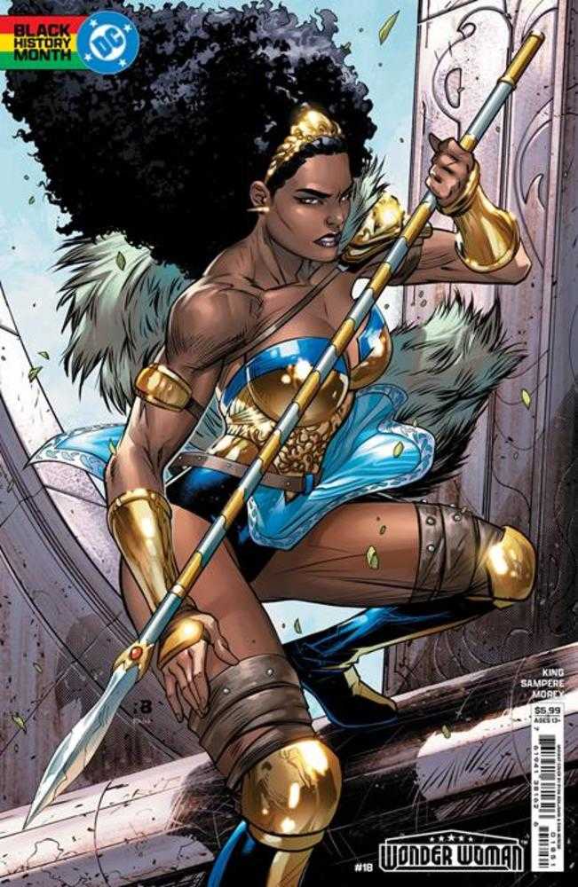 Wonder Woman (2023) #18 Cover D Ryan Benjamin Black History Month Variant