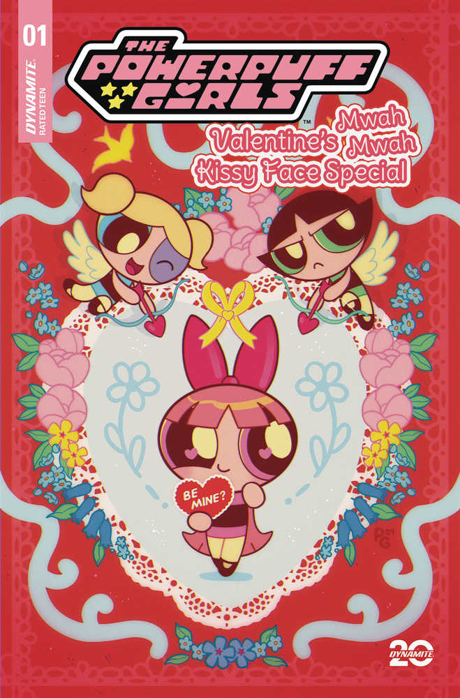 Powerpuff Girls: Valentines Kissy Face Special (2025) #1 Cover A Ganucheau