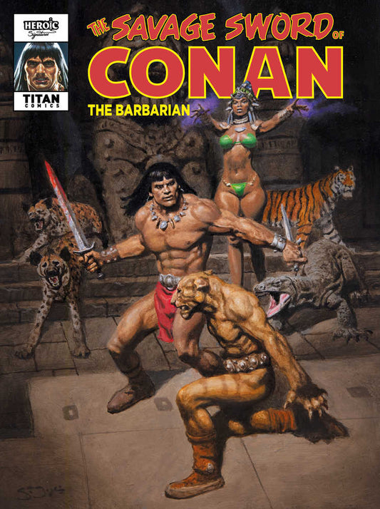 Savage Sword Of Conan (2024) # 7 Cover B Joyce (Mature)