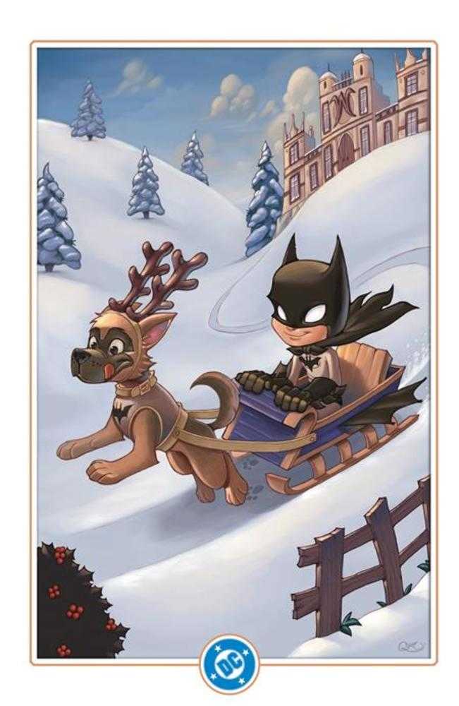 Batman (2016) #155 Cover G Chrissie Zullo DC Winter Wonderland Card Stock Variant