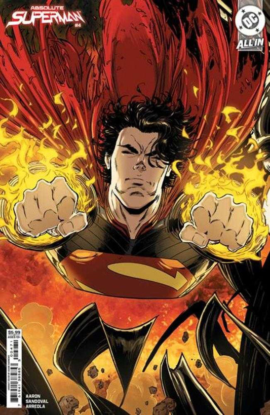 Absolute Superman (2024) # 4 Cover F Kaare Andrews Card Stock Variant