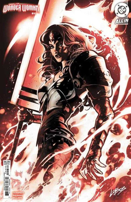 Absolute Wonder Woman (2024) # 4 Cover F Pablo Villalobos Card Stock Variant