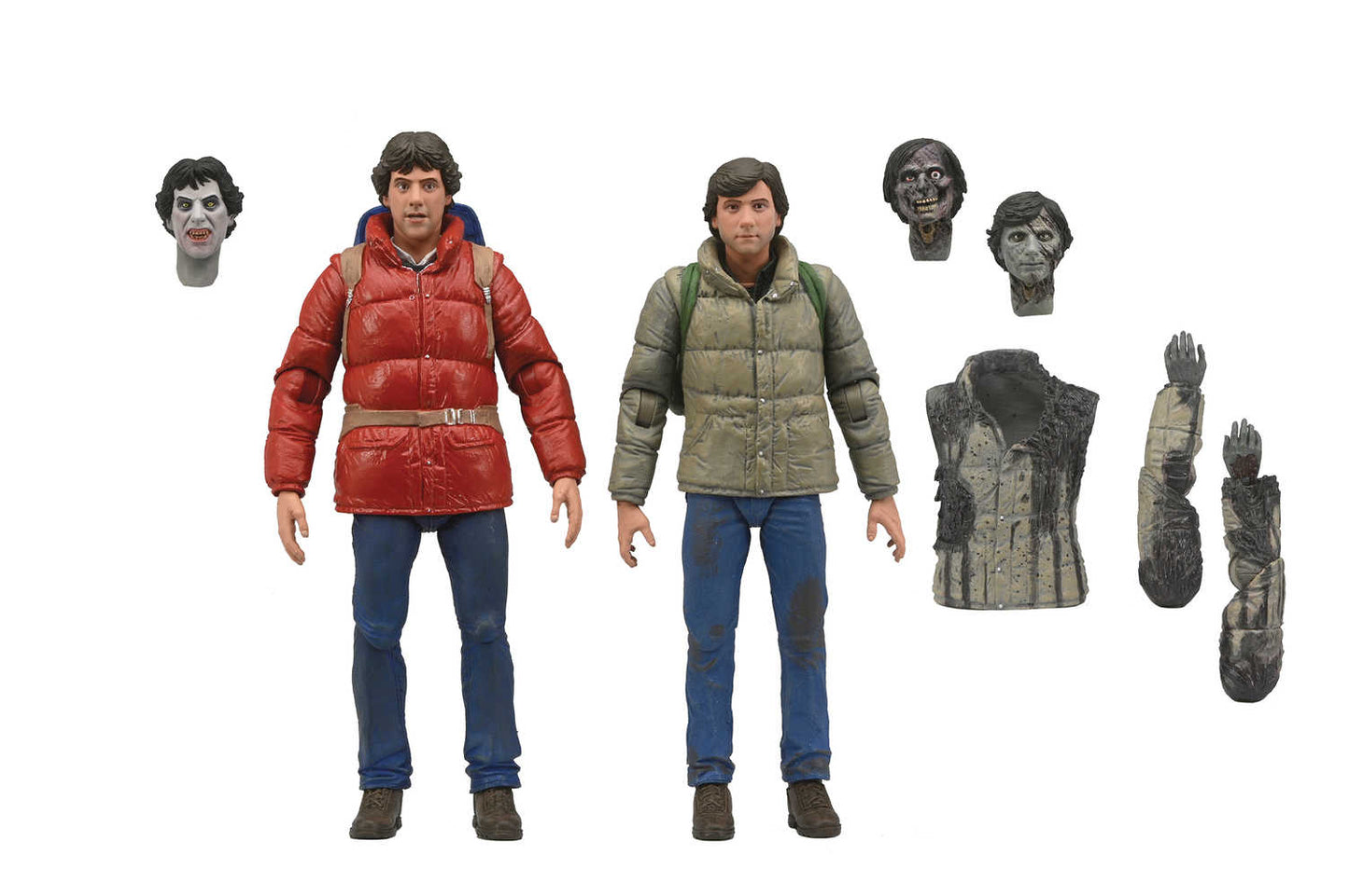 An American Werewolf In London Jack & David 2 Pack 7 In Action Figure