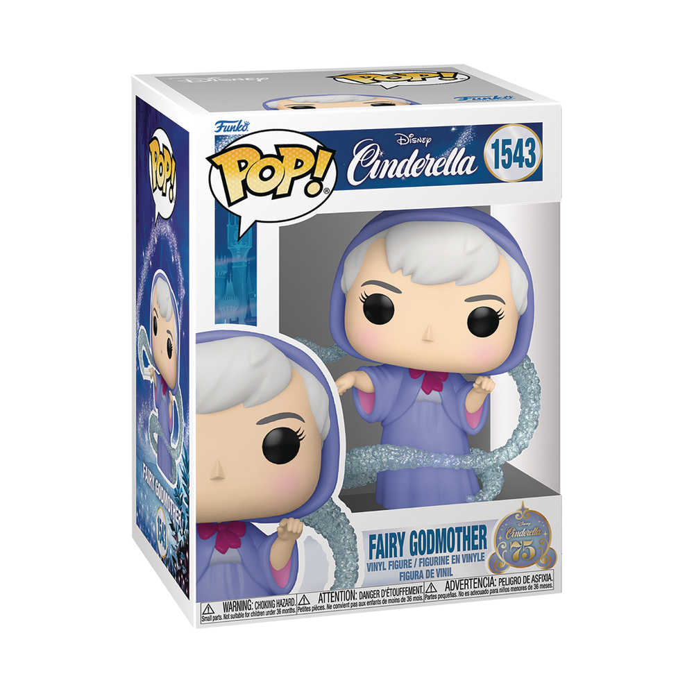 Pop Disney Cinderellas 75th Fairy Godmother Figure