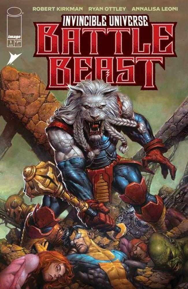 Invincible Universe: Battle Beast (2025) #1 Cover B Davd Finch Variant