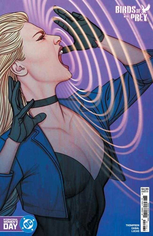 Birds Of Prey (2023) #19 Cover D Jenny Frison International Womens Day Black Canary Variant