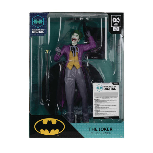 DC McFarlane Digital Joker By Fabok 12in Figure