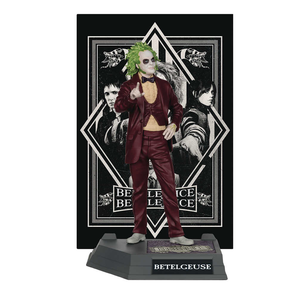 Movie Maniacs Beetlejuice 2 Beetlejuice 2 6in Posed Figure (Net