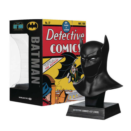 DC Direct 1/3 Wv2 Batman Cowl 1st App Prop Replica