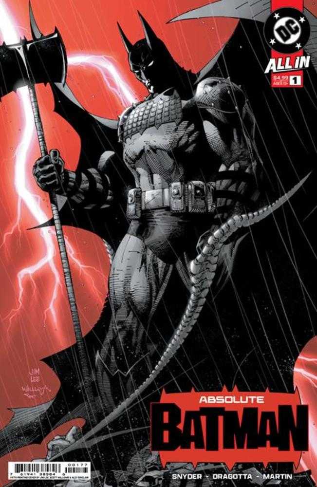 Absolute Batman (2024) # 1 (5th Print) Cover A Jim Lee