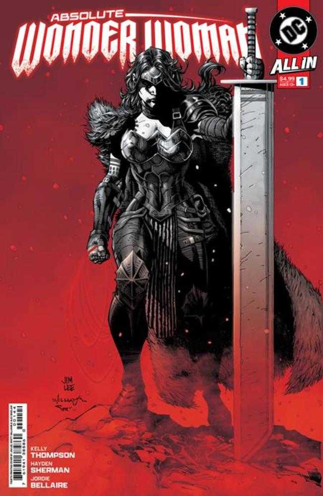 Absolute Wonder Woman (2024) # 1 (4th Print) Cover A Jim Lee