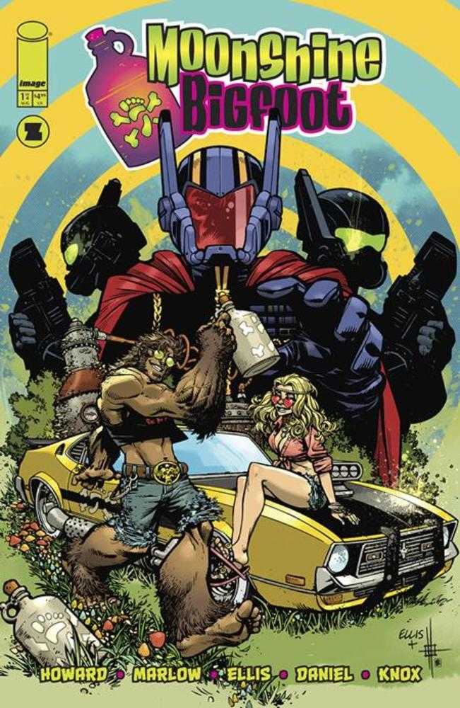 Moonshine Bigfoot (2025) #1 (of 4) Cover A Zach Howard & Nelson Daniel