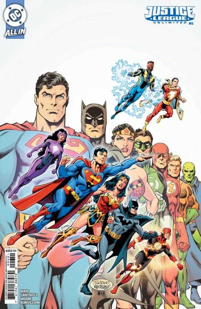 Justice League Unlimited (2024) # 6 Cover E Dan Jurgens 1:25 Variant