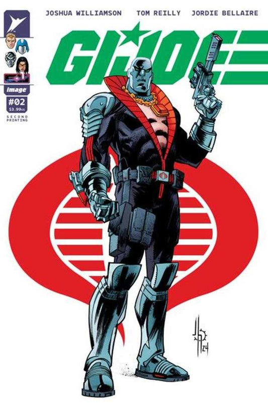 G.I. Joe (2024) # 2 (2nd Print) Cover B Jason Howard Cobra Variant