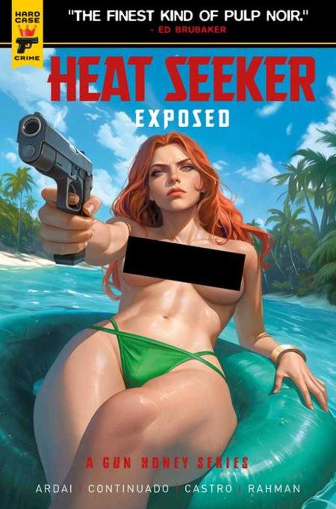 Heat Seeker: Exposed - A Gun Honey Series (2025) #1 (of 4) Cover I Yasmine Nude Polybagged Variant (Mature)