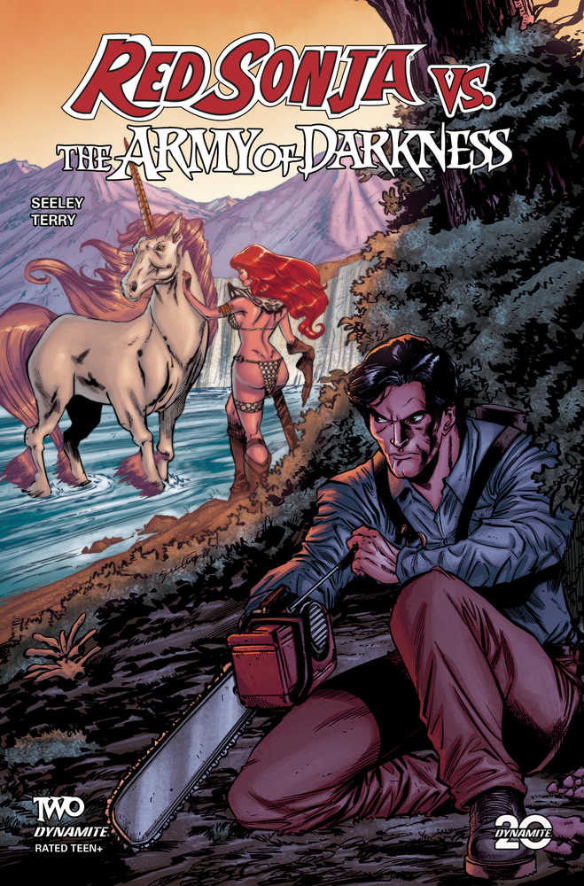 Red Sonja vs Army of Darkness (2025) #2 Cover B Seeley