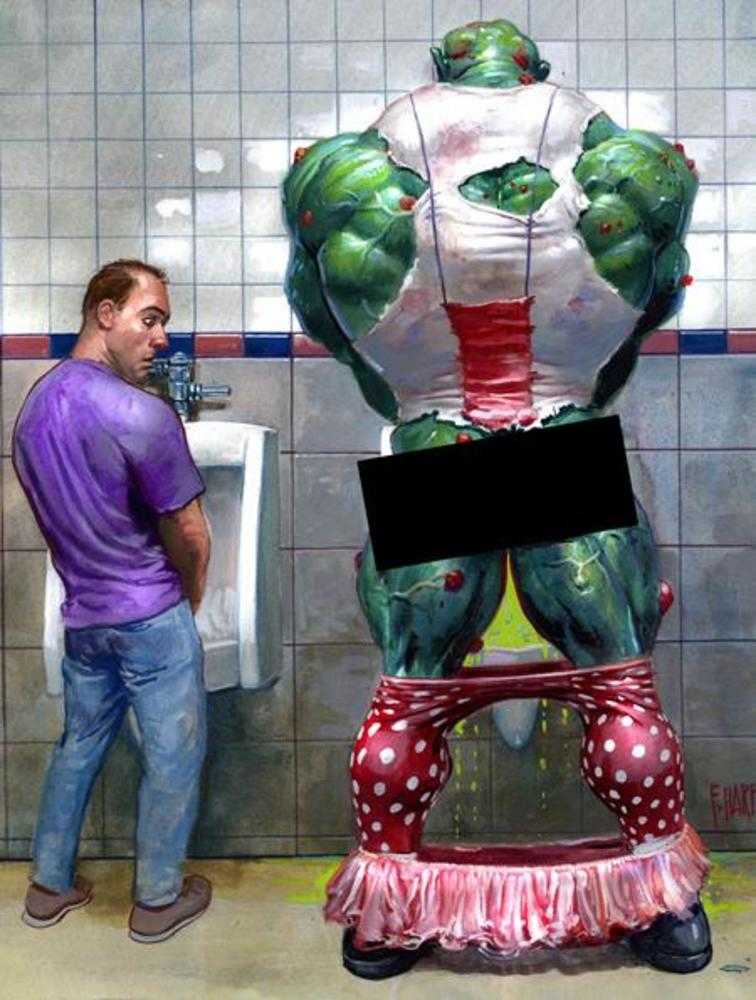 Toxic Avenger Pinup Special (2025) One-Shot Cover B Fred Harper Exclusive Trading Card Variant (Mature)