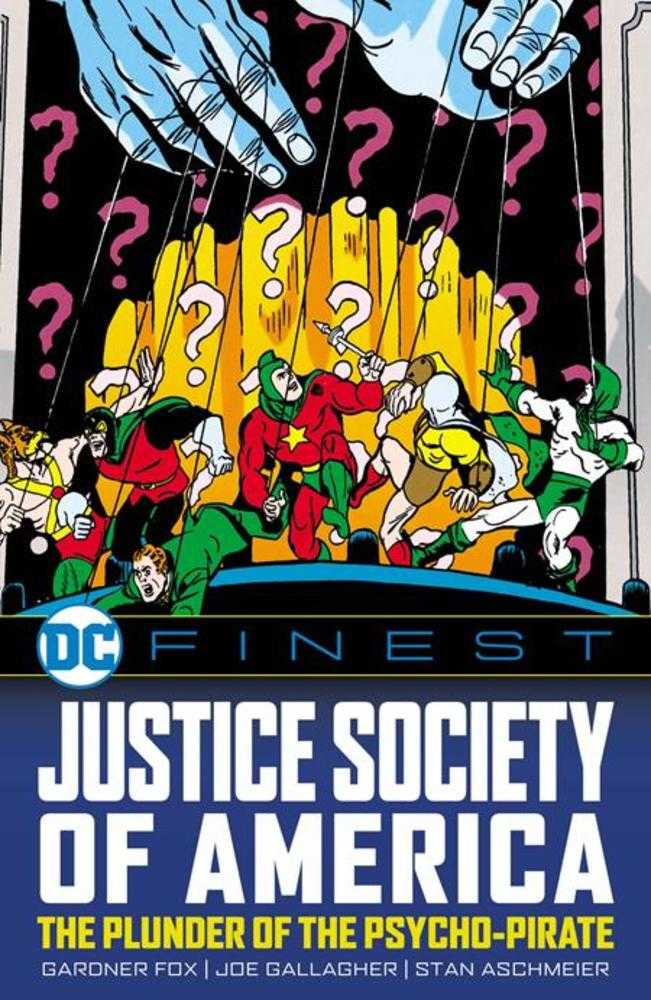 DC Finest Justice Society Of America: The Plunder Of The Psycho-Pirate TPB