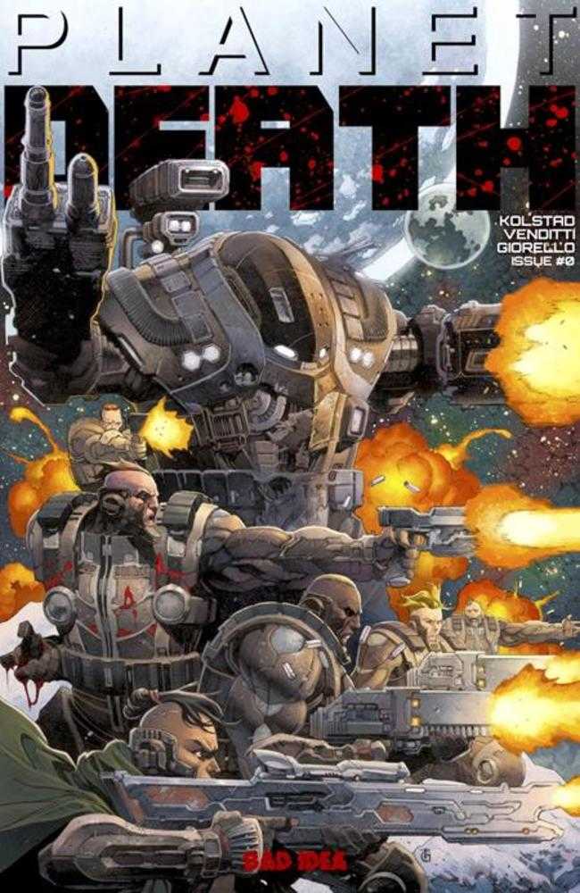 Planet Death (2025) #0 (of 4) Cover A Tomas Giorello
