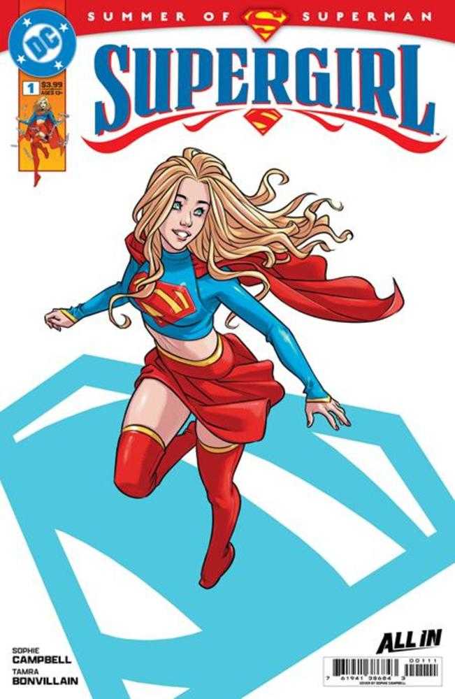 Supergirl (2025) #1 Cover A Sophie Campbell