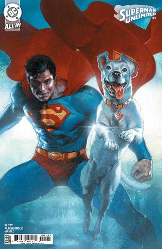 Superman Unlimited (2025) #1 Cover C Gabriele Dell Otto Variant
