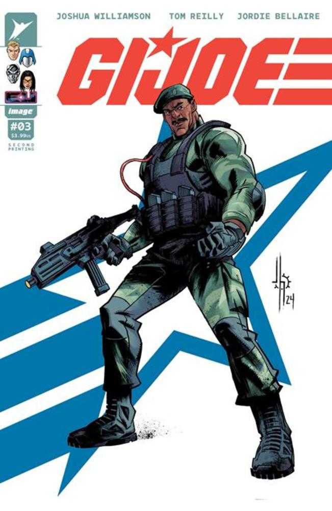 G.I. Joe (2024) # 3 (2nd Print) Cover A Jason Howard G.I. Joe Cover (Nick & Dent)