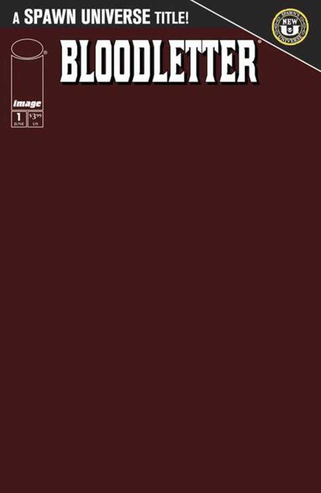 Bloodletter (2025) #1 (of 5) Cover B Blank Sketch Variant