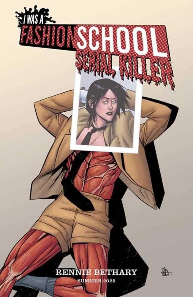 I Was A Fashion School Serial Killer (2025) #3 (of 5) Cover B Daniel Hillyard & Michelle Madsen Interview Emma Corrin Homage Variant (Mature)