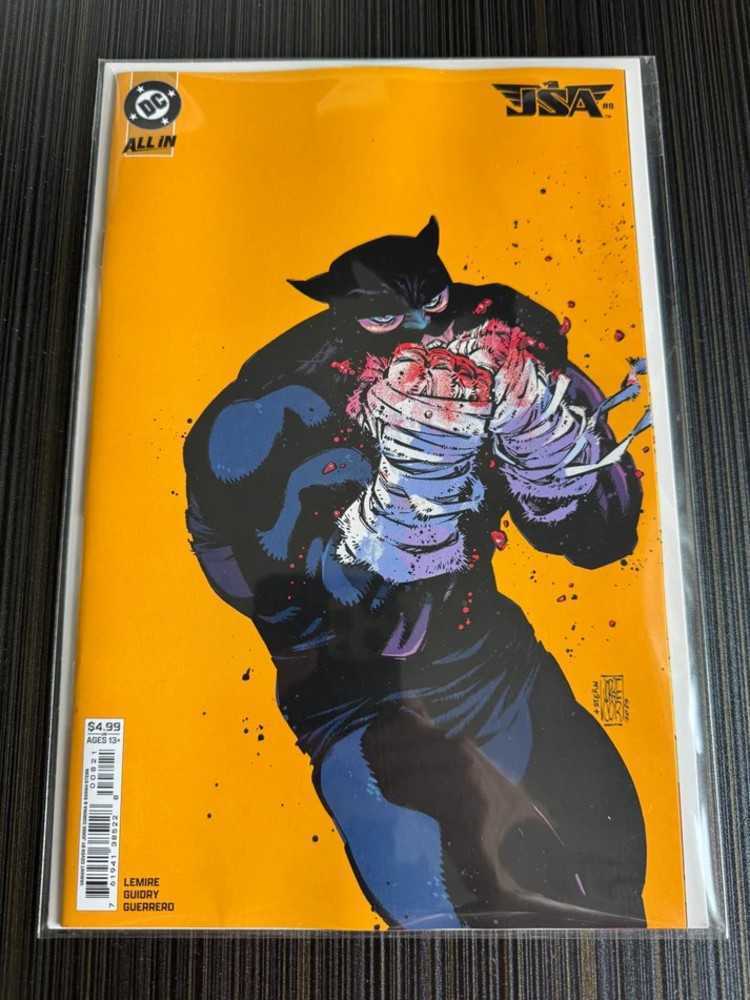 JSA (2024) # 8 Cover B Jorge Corona Variant