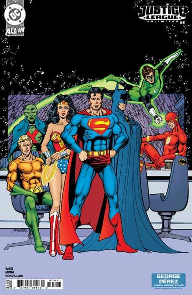 Justice League Unlimited (2024) # 8 Cover F George Perez Legacy Variant