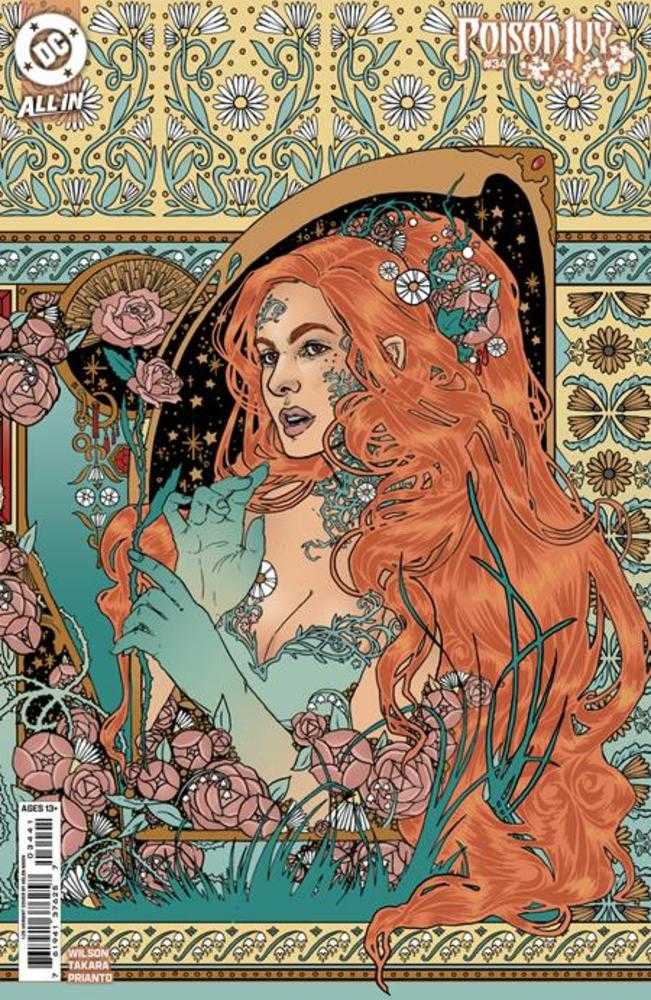 Poison Ivy (2022) #34 Cover E Helen Mask 1:25 Variant