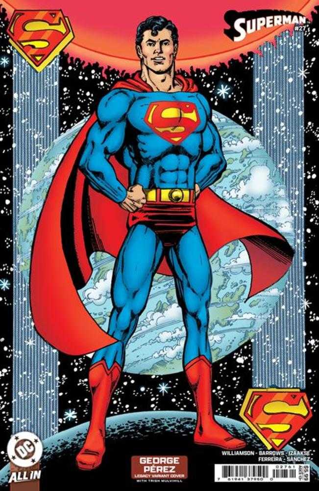 Superman (2023) #27 Cover F George Perez Legacy Variant