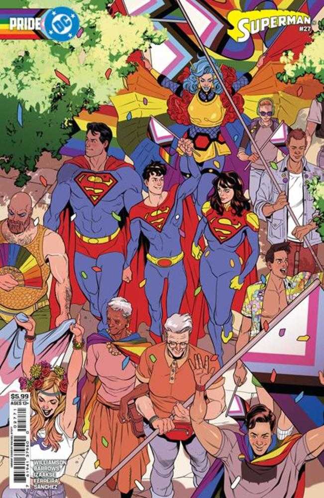 Superman (2023) #27 Cover E Rachel Stott DC Pride Variant