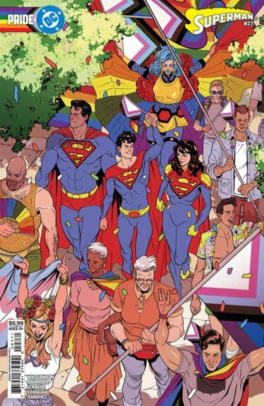 Superman (2023) #27 Cover E Rachel Stott DC Pride Variant