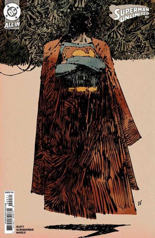 Superman Unlimited (2025) #2 Cover F Ashley Wood 1:50 Variant