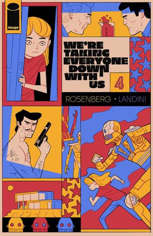 We're Taking Everyone Down With Us (2025) #4 (of 6) Cover B Chris Matthews Variant (Mature)