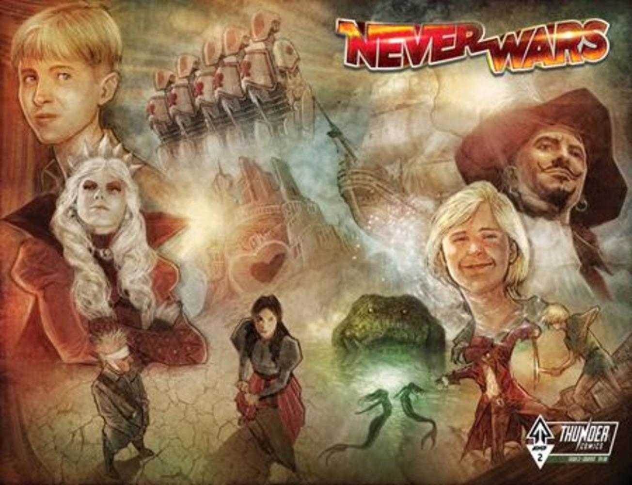 Neverwars (2025) #2 (of 9) Cover B Edwin Arroza Wraparound 1:5 Unlock Variant