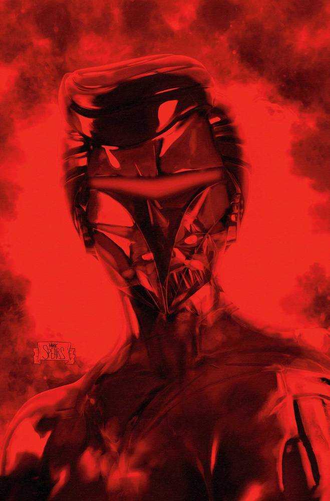 Silverhawks (2025) #4 Cover ZB FOC Spears Red 1:10 Virgin Variant