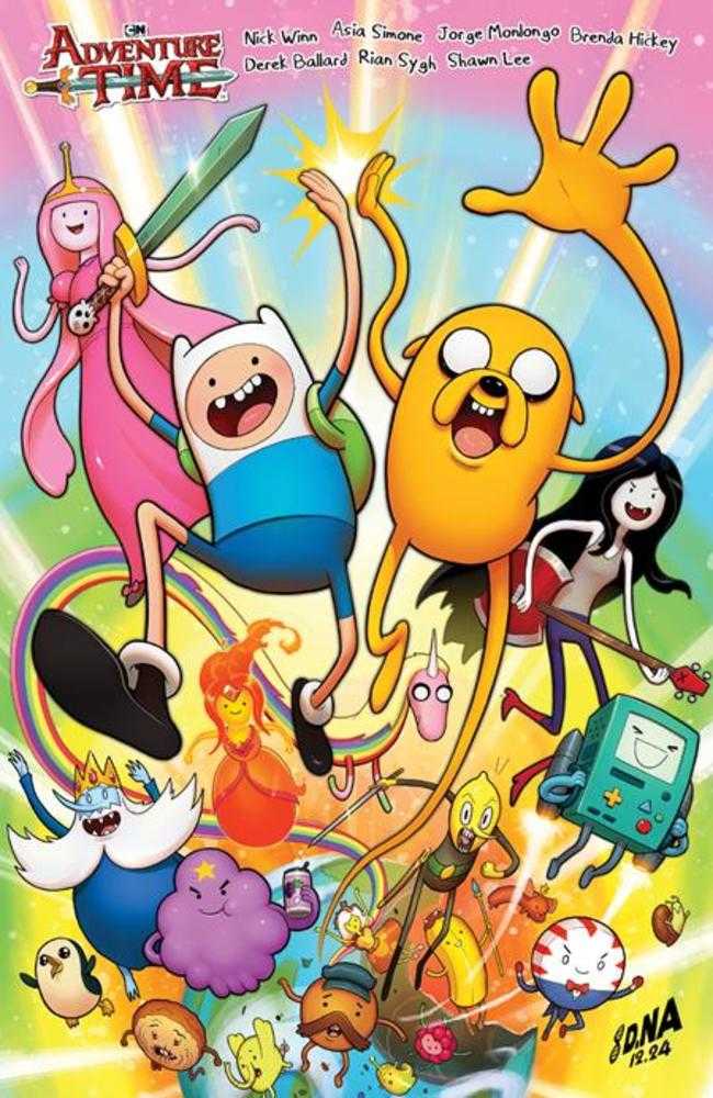 Adventure Time [2025] Vol 01: Best Of Buds HC Direct Market Exclusive David Nakayama Cover