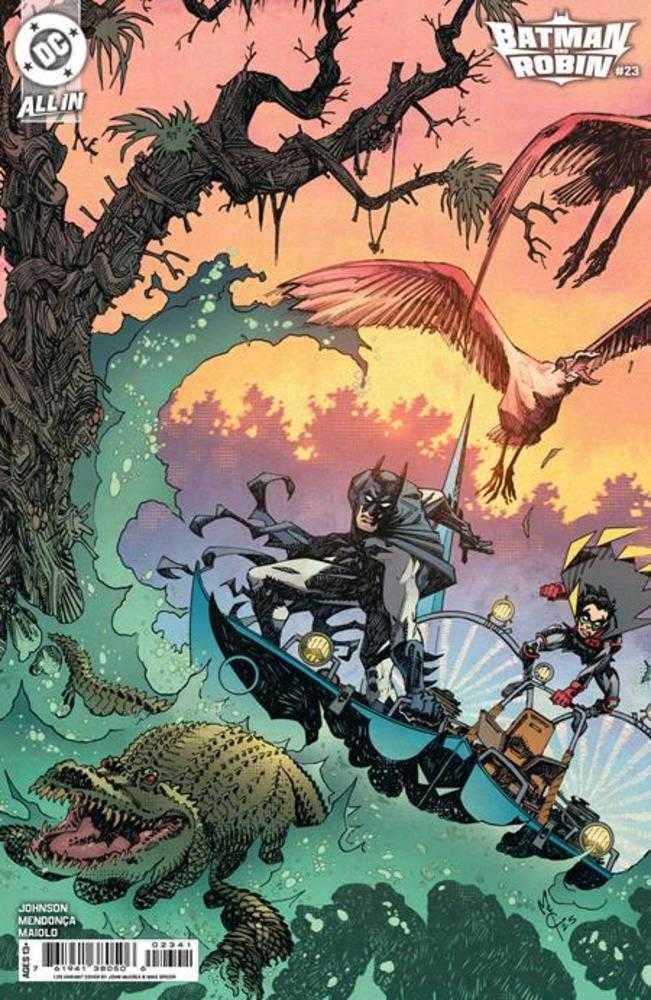 Batman And Robin (2023) #23 Cover E John Mccrea 1:25 Variant