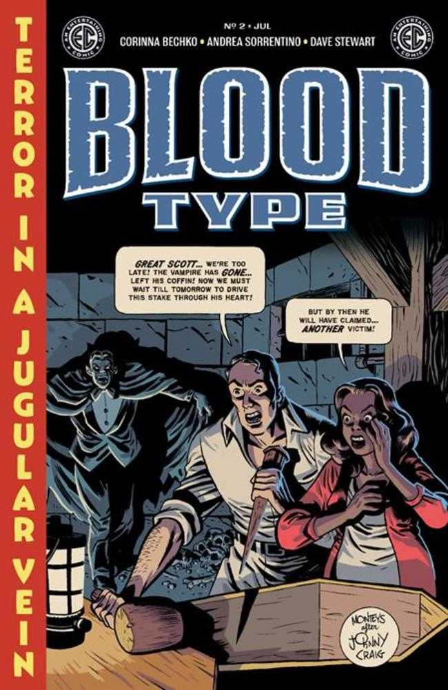 EC Blood Type (2025) #2 (of 4) Cover C Albert Monteys EC Homage 1:10 Variant