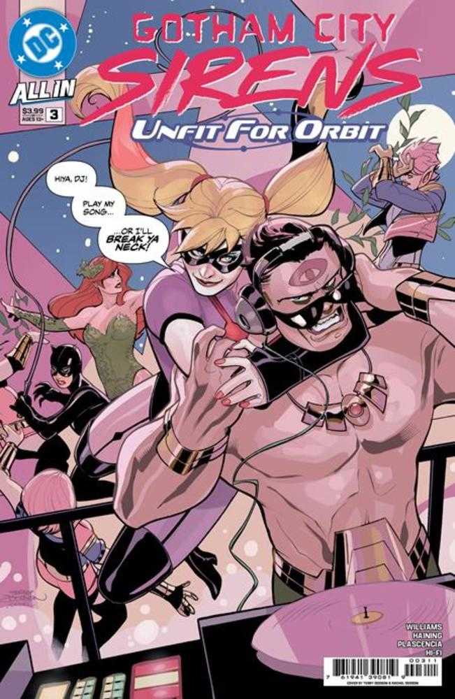 Gotham City Sirens: Unfit For Orbit (2025) #3 (of 5) Cover A Terry Dodson & Rachel Dodson