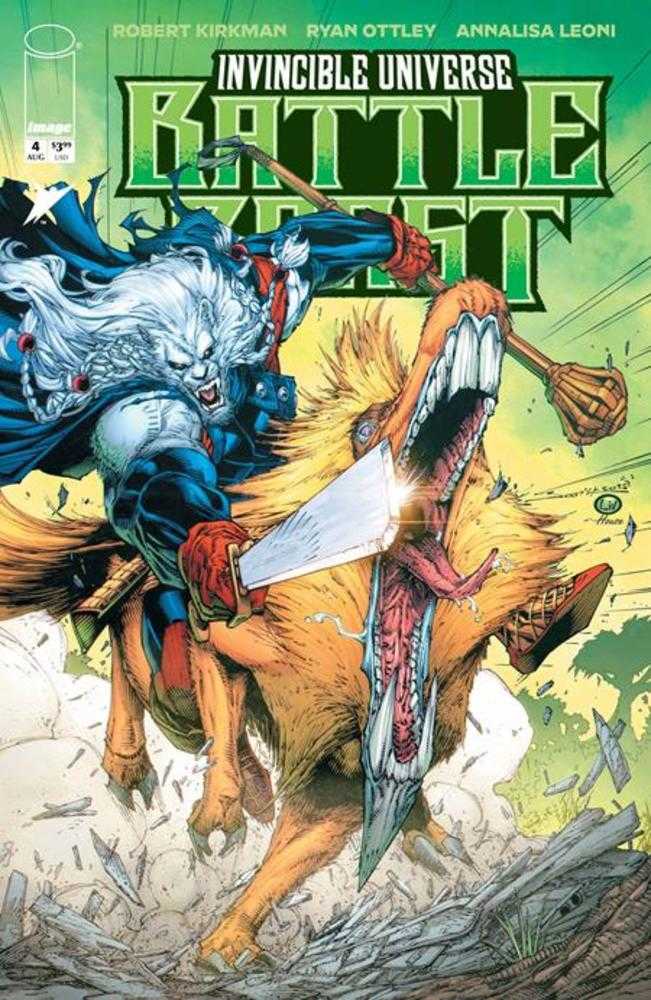 Invincible Universe Battle Beast #4 Cover E Brett Booth & John Livesay 1:50 Variant