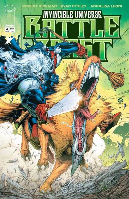 Invincible Universe Battle Beast #4 Cover E Brett Booth & John Livesay 1:50 Variant