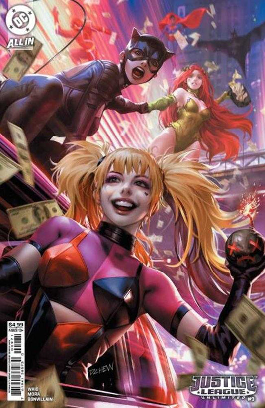 Justice League Unlimited (2024) # 9 Cover E Derrick Chew Gotham City Sirens Variant