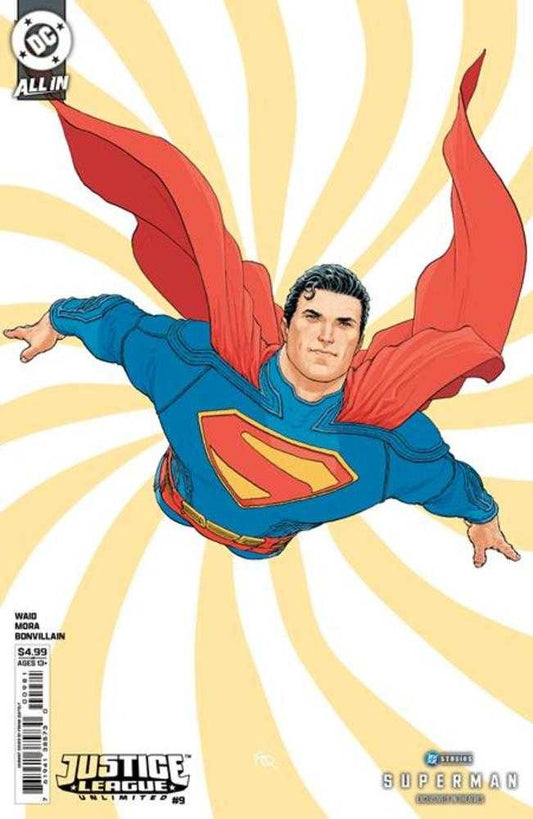 Justice League Unlimited (2024) # 9 Cover F Frank Quitely Superman Movie Variant