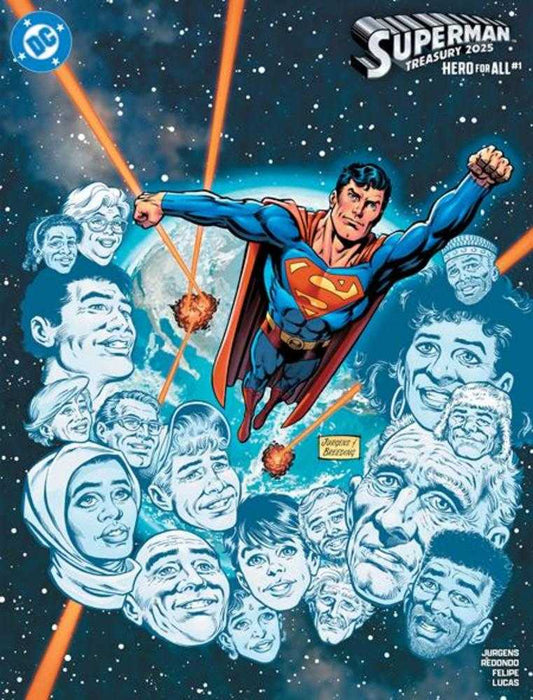 Superman Treasury: Hero For All (2025) One-Shot Cover B Dan Jurgens Variant