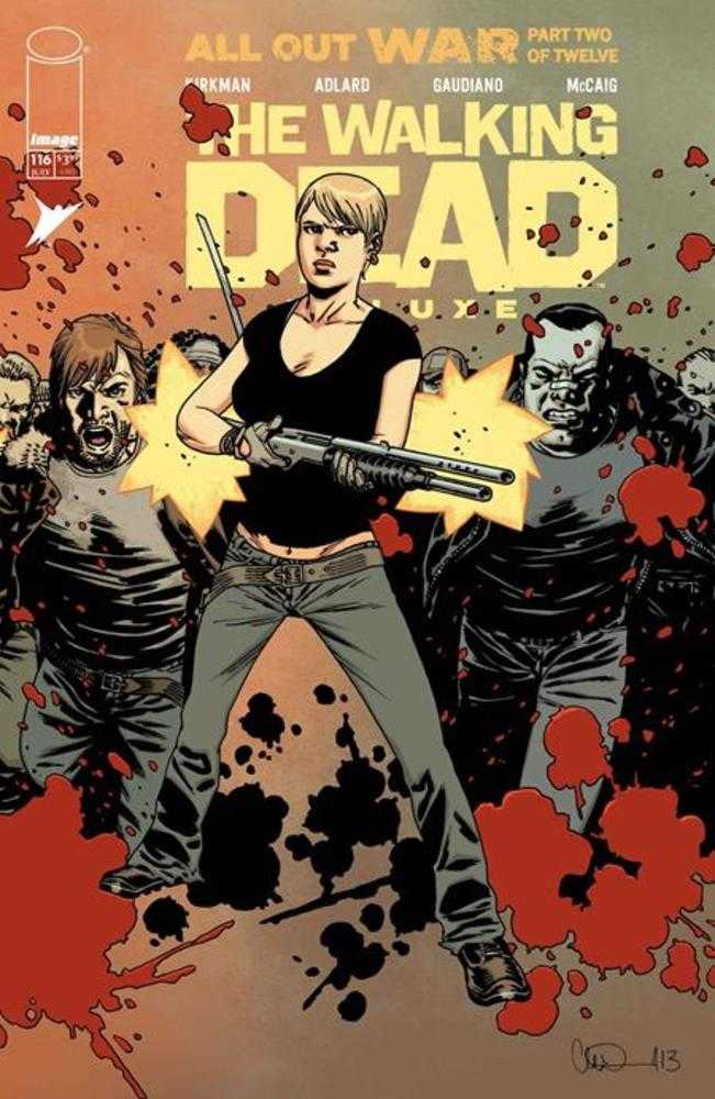 Walking Dead Deluxe (2020) #116 Cover B Charlie Adlard & Dave Mccaig Variant (Mature)